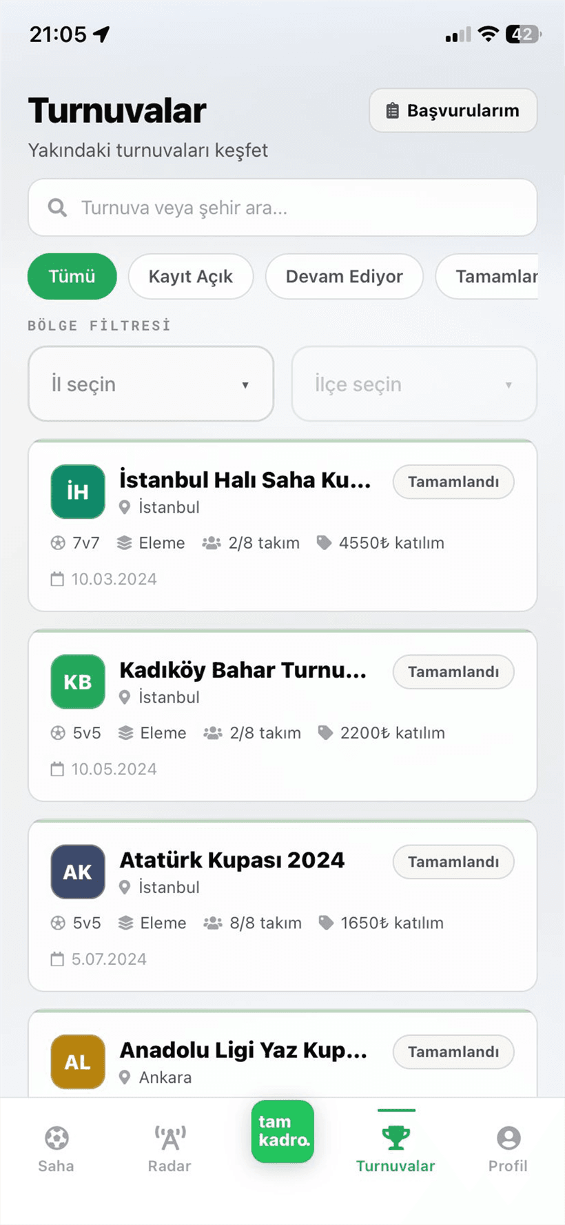 TamKadro – Ekran görüntüleri 3