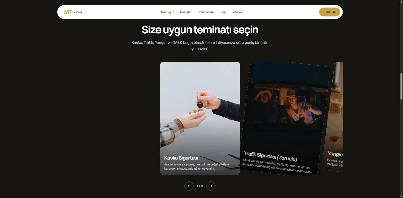 MT Sigorta – Ekran görüntüleri 2